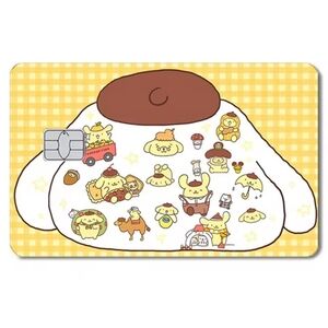 💚2/$20 Sanrio Pompompurin Credit Card Skin Sticker